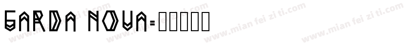 Garda Nova字体转换